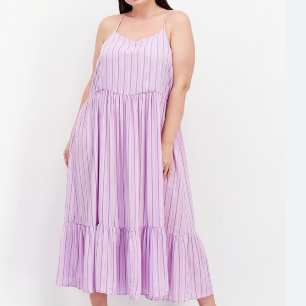 NWT Riley & Rae Back Crossed Maxi Dress XXL